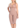 09010 - Attached Bra , Sleveless , Side Zipper, Knee-Lenght
