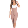 09175 - BRALESS, HIGH-BACK COVERAGE, 3 LEVEL HOOK , KNEE=LENGTH