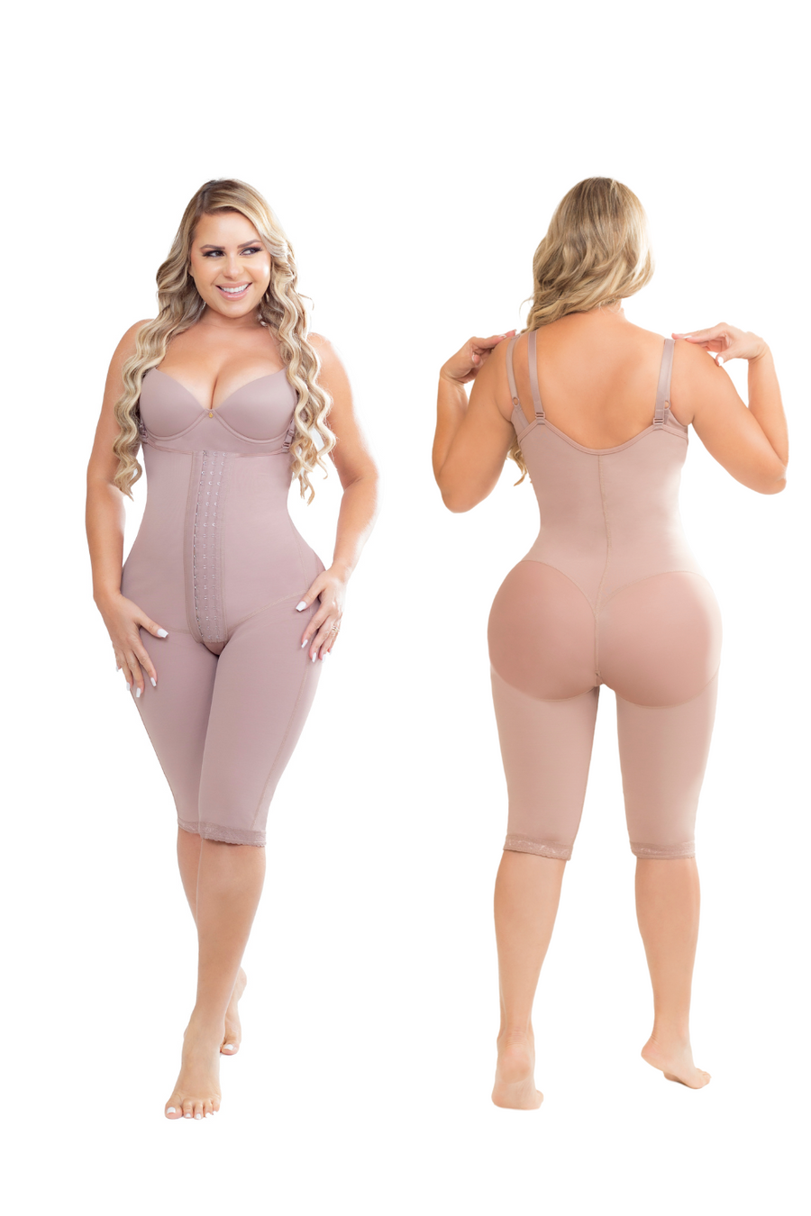 09403 - 3 LEVEL HOOK, KNEE-LENGTH WITH ULTRA BUTTLIFT