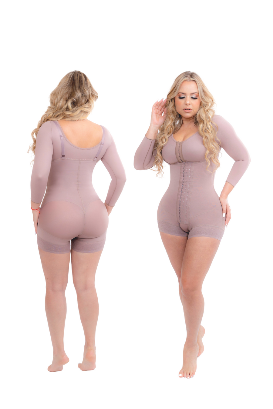 08106 - STRAPLESS, SUSPENDERS, 3 LEVEL HOOK, BOYSHORT WITH ULTRA BUTTLIFTER