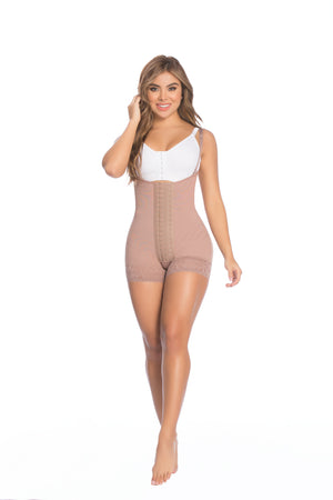 09066 - BRALESS, SUSPENDERS, 3 LEVEL HOOK, BOYSHORT