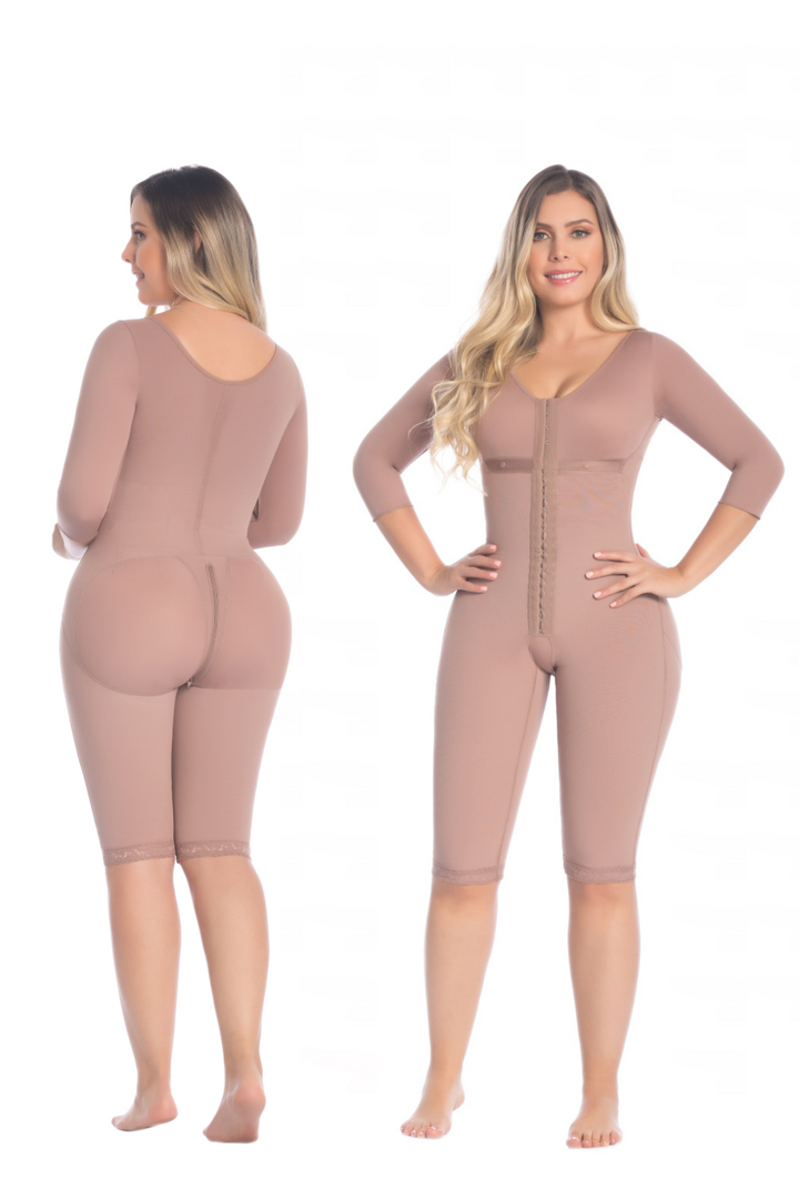 09347 - POST SURGERY FULL BODY GARMENT WITH ULTRA BUTTLIFTER, HOOKS AND BRA
