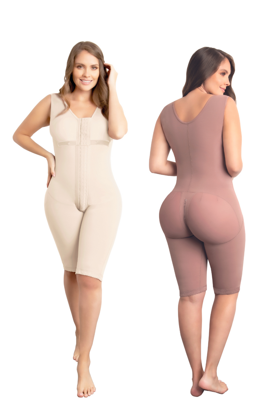 09366 - FULL BODY GARMENT WITH BACK COVERAGE, HOOKS AND BRA – SHAPERS